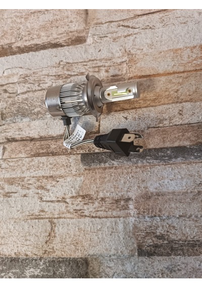 Almot H4 Xenon Çift Devre Buz Mavisi Fanlı