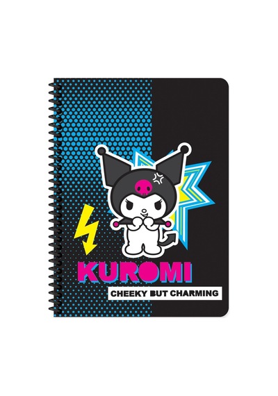 Kuromi 16,5 22,5 80 Yp Çiz Spr.karton Kapak Defter Çok Renkli