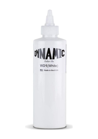 Dynamic White Beyaz Dövme Boyası 8oz - 240ml