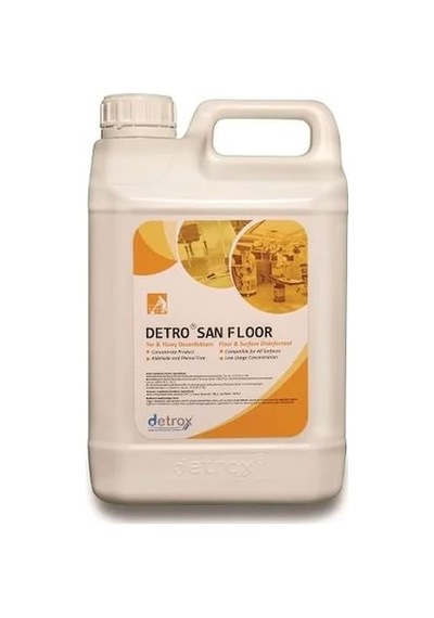 Detrosan Floor Konsantre Yer ve Yüzey Dezenfektanı Kokusuz 5 L