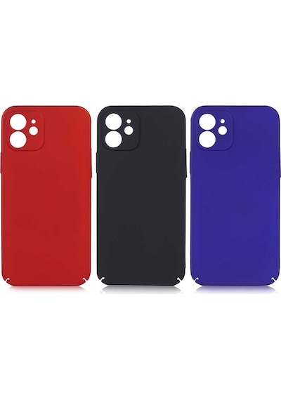 Apple Uyumlu iPhone 12 Uyumlu Zore Kapp Kılıf-saks Mavi Saks Mavi -