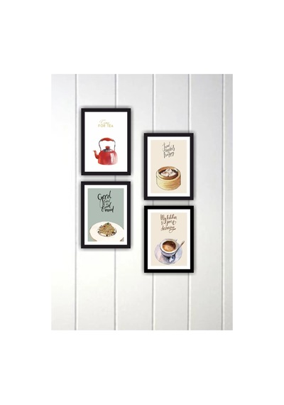 4 Parça Mutfak Ev Dekarasyon Çerçeve Görünümlü Ahşap Arkası Yapışkanlı Mdf Tablo Çoklu Set Beyaz - 611730745 Beyaz 4 Parça Mutfak Ev Dekarasyon Çerçeve Görünümlü Ahşap Arkası Yapışkanlı Mdf Tablo Çoklu Set Beyaz - 611730745 Beyaz