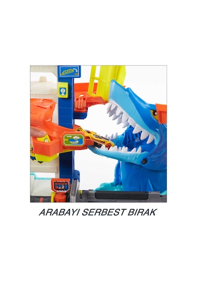 Hot Wheels Köpek Balığından Kaçış Oyun Seti HDP06