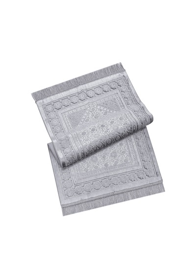 Kadife Seccade İnci Velvet Pearl - Gri Gri