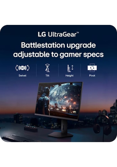 Lg Ultragear G6 27" 27g610a-b 200hz 1ms Gtg Qhd Ips Pivot Srgb 99% Vesa Displayhdr 400 Gaming Monitör