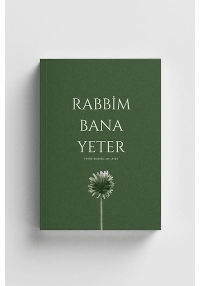 Rabbim Bana Yeter İslami Defter Ayet-hadisli Çok Renkli