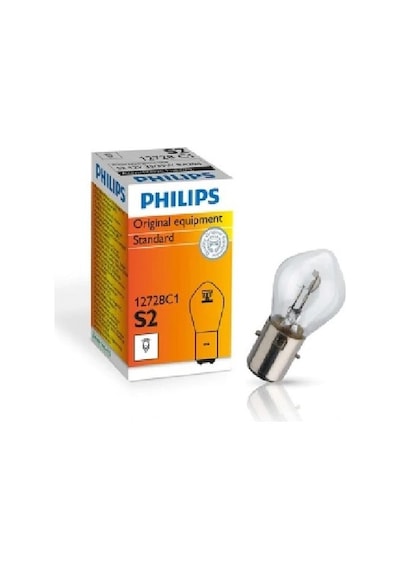 Phılıps 12v 35/35 Ön Far Ampulü Motosiklet Bosch Tipi Sarı 2 Adet
