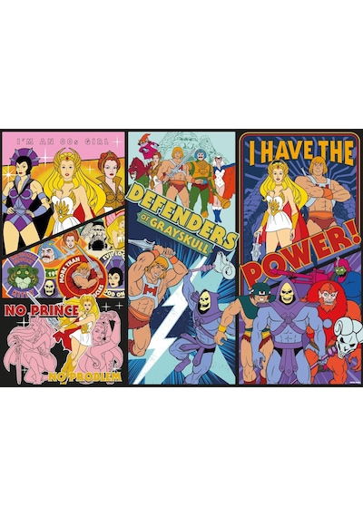 Ks Games He-man 200 Parça Çocuk Puzzle - 48x34 Cm - 8681842154087
