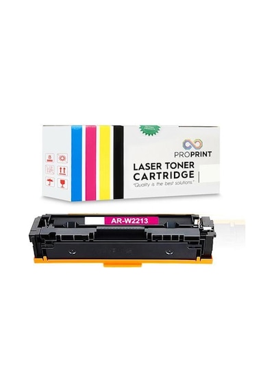 Hp 207X-W2213X 2.450 Sayfa Çipsiz Kırmızı Uyumlu Toner-M283Fdw