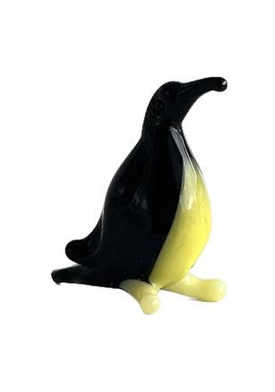 El Yapımı Mini Murano Cam Penguen Biblo A94-02