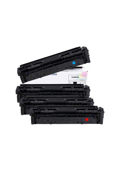 203A-Cf540A-541-542-543 Hp M254Nw Uyumlu 1 Set Toner
