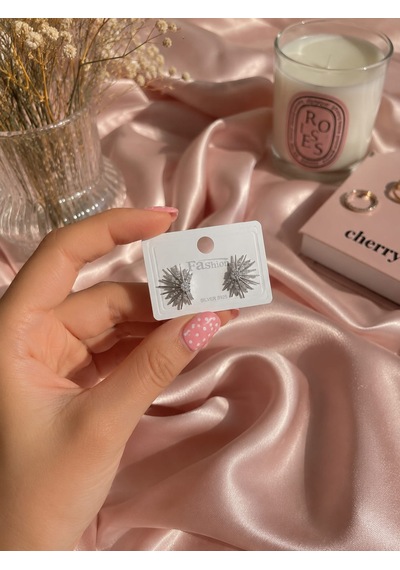 Nova Silver Işıltı Küpe Altın