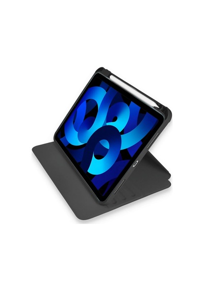 Gld-spt- Newface Apple Uyumlu iPad 10.2 7.nesil Kılıf Starling 360 Kalemlikli Tablet Kılıf - Siyah