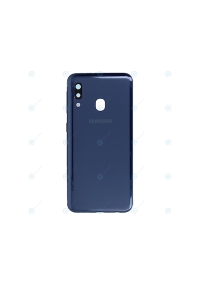 Samsung Galaxy Uyumlu A20e Kasa Kapak Yan Tuşlar, Lens Hariç Mavi