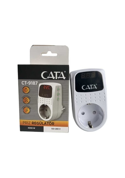 Ct-9187 4000w 150-280v Akım Korumalı Priz Regülatör