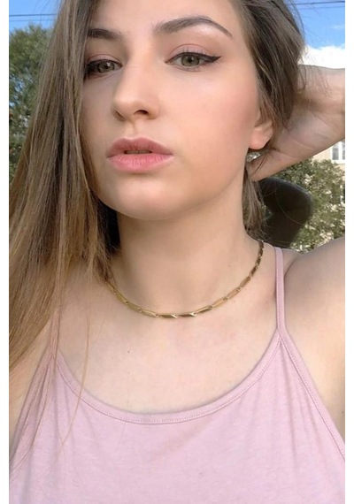 Gold Kaplama Bambu Küp Unisex Çelik Kolye Ve Bileklik Seti Eck05S Altın