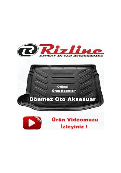 Vw Polo 3D Bagaj Havuzu Paspası Üst 2009-2017 Arası Rizline N11.6680