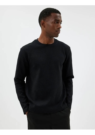 Koton Erkek Sweatshirt Siyah 5wam70065mk 25ky59001710 Y5901 Siyah Koton Erkek Sweatshirt Siyah 5wam70065mk 25ky59001710 Y5901 Siyah