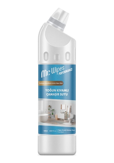 Mr. Wipes Performans Yoğun Kıvamlı Çamaşır Suyu 1000 Ml Diğer