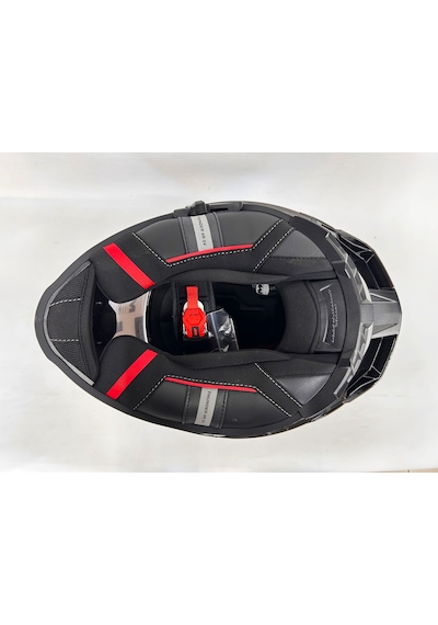 Mt Thunder 4sv R Luminence D1 Şefaf Vizörlü Kask Parlak Renk - Iç Güneş Vizörlü Sİyah