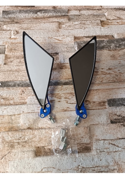 Dikiz Aynası Set Mavi 10mm Takım
