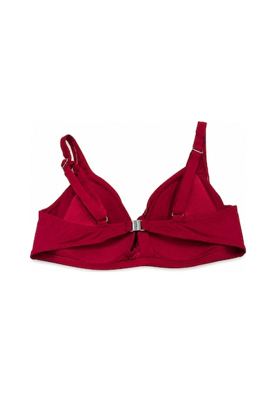 Büyük Beden Luplu Toparlayıcı Sabit Pedli Ayarlanabilir Askılı Kadın Bikini Üstü Kırmızı Büyük Beden Luplu Toparlayıcı Sabit Pedli Ayarlanabilir Askılı Kadın Bikini Üstü Kırmızı