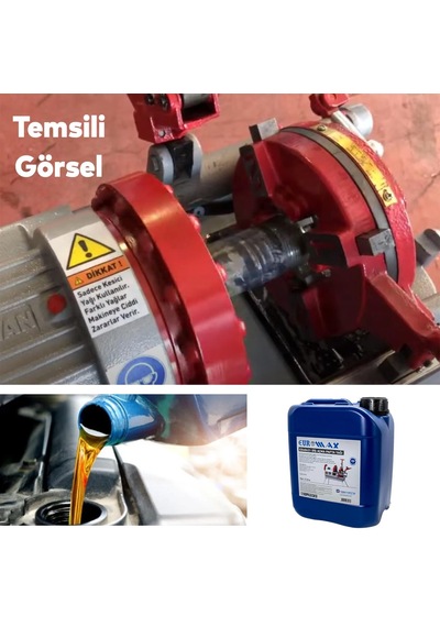 Euromax Diş Açma Pafta Yağı 5 Lt Emx40431 Yağ Yağlama Baz Broşlama Diş Açma Delik Delme