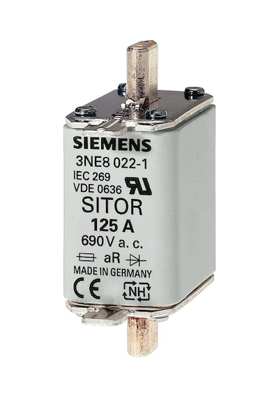 Siemens 3ne1021-0 100a 00 Boy Sitor Nh Bıçaklı Sigorta