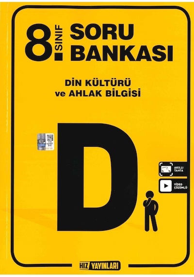 Hız 8. Sınıf Din Kültürü ve Ahlak Bilgisi Soru Bankası N11.5137