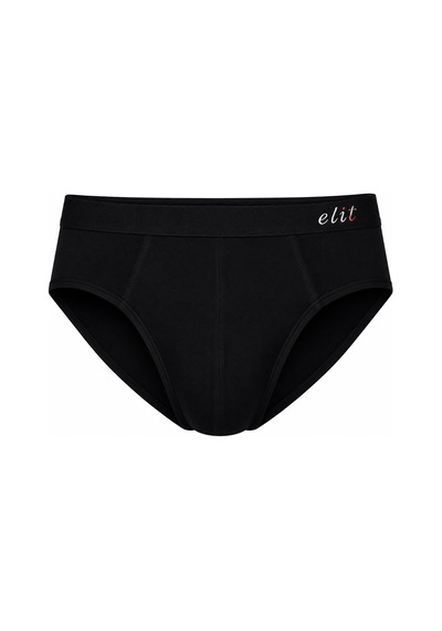 Tutku Elit 1351 Erkek İnce Bel Kemerli Slip Külot Rahat Esnek Günlük Kullanım 6 Lı Paket Siyah