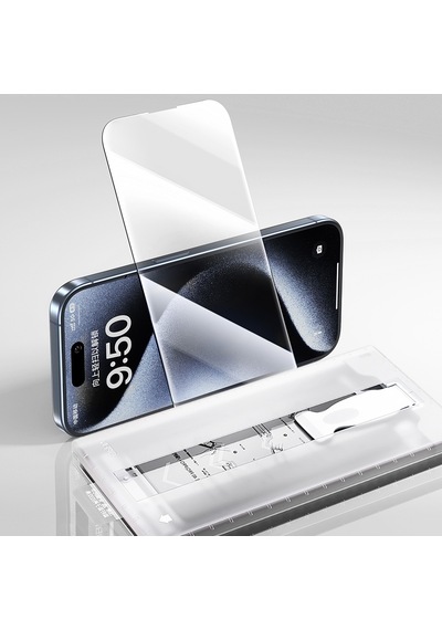 Apple     Uyumlu iPhone 13 Zore 3d Oliv Hd Temperli Cam Ekran Koruyucu + Kolay Uygulama Aparatı
