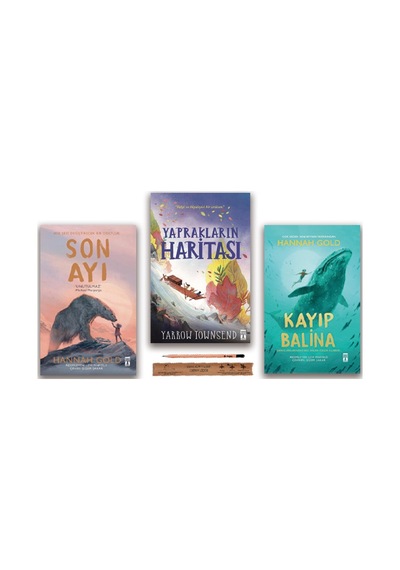Genç Timaş Son Ayı - Kayıp Balina - Yaprakların Haritası Set 3 Kitap