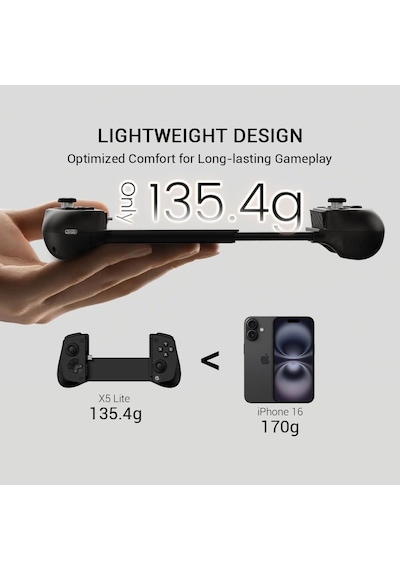 Gamesir X5 Lite Mobile Game Controller  iOS Uyumlu, Android