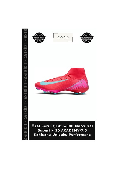 Astrid T Özel Seri Fq1456-800 Mercurıal Superfly 10 Academy/7.5 Sahisaha Uniseks Performans Çok Renkli