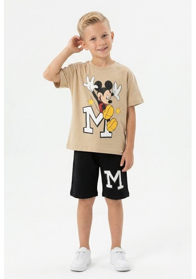Isobel Kids İsobgids Mickey Karakter Desenli %100 Pamuk Erkek Çocuk Kısa Kollu Şortlu Takım 3-10 Yaş 24003 Bej Isobel Kids İsobgids Mickey Karakter Desenli %100 Pamuk Erkek Çocuk Kısa Kollu Şortlu Takım 3-10 Yaş 24003 Bej