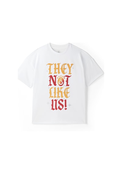 Gsstore Galatasaray They Not Like Us T-shirt E251453 Ekru