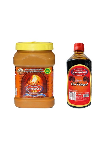 Çavuşoğlu Tahin Kepekli 930 G + Çavuşoğlu Dut Pekmezi 1 KG