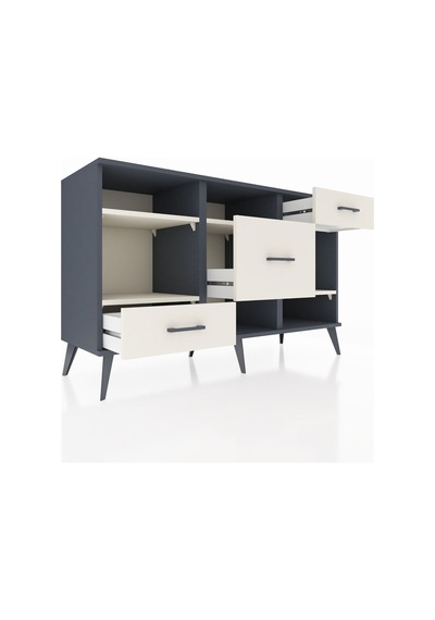 Kronos Konsol 4 Raflı 3 Çekmeceli 132x59x83 Antrasit-aytaşı/aytaşı Aytaşı/aytaşı Kronos Konsol 4 Raflı 3 Çekmeceli 132x59x83 Antrasit-aytaşı/aytaşı Aytaşı/aytaşı