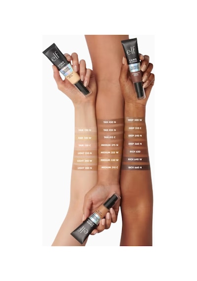 E.l.f Cosmetic Camo Cc Cream Spf 30 Renk Düzeltici Fondöten Pudra Medıum 330 W 7