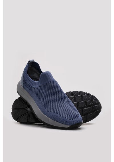 FAST STEP Hakiki Deri Erkek Casual Ayakkabı 662ma1507 Mavi