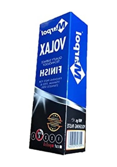 Mavi Cila Ve Polisaj Ürünü, Metal Ve Krom Yüzeyler İçin Parlatıcı