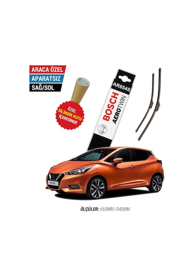 Bosch Aerotwin AR654S Nissan Micra Silecek (2019-2022)