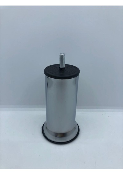 Metal, 15 Cm 5/16 Vidalı Krom Kaplama Baza,koltuk Ayağı 4 Adet