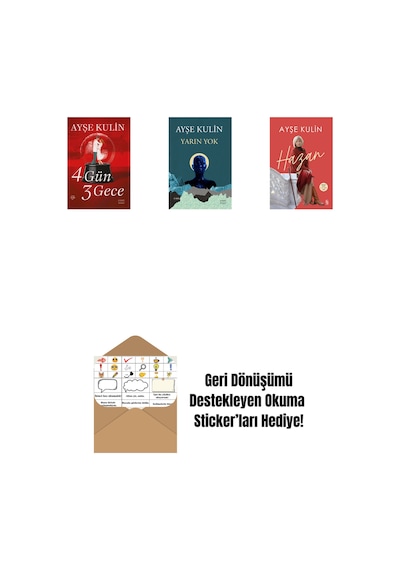 4 Gün 3 Gece + Yarın Yok + Hazan + Okuma Sticker'ları