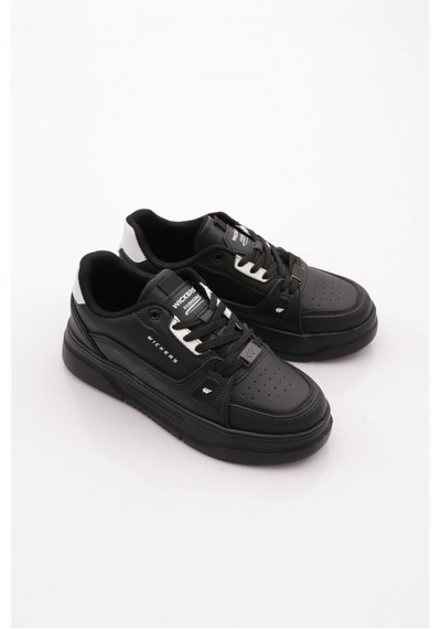 Wickers Siyah-beyaz Unisex Günlük Sneaker Ayakkabı Wickers Siyah-beyaz Unisex Günlük Sneaker Ayakkabı