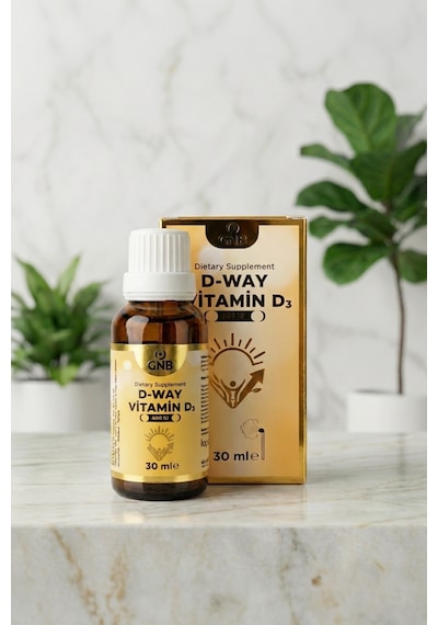 Gnb D-way Vitamin D3 400 Iu Takviye Edici Gıda Sprey 30 Ml