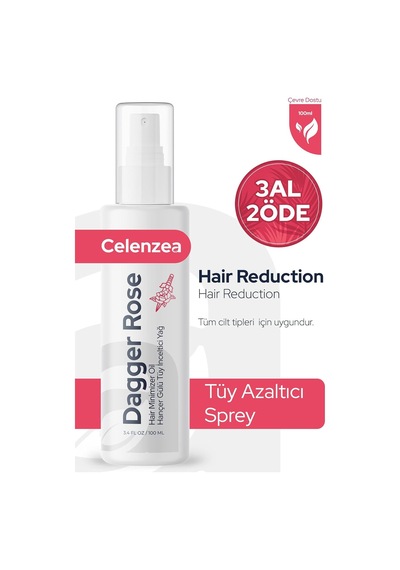 Lexroo Gülü Yağı Epilasyon Sprey Dagger Rose Oil 100ml