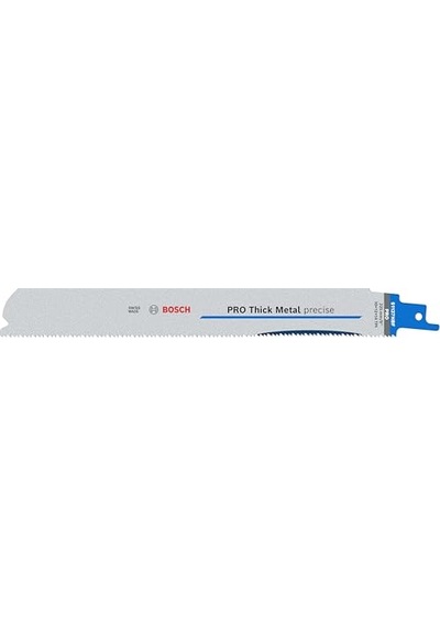 Pro Thick Metal S1137hbf Panter Testere Bıçağı Metal Ve Profiller Demir Içermeyen Metaller Uzunluk 225 Mm Professio
