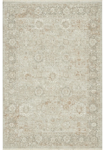Seyran Halı Nuda 1301 Gri Mikro Polyester - Viskon Makine Halısı
