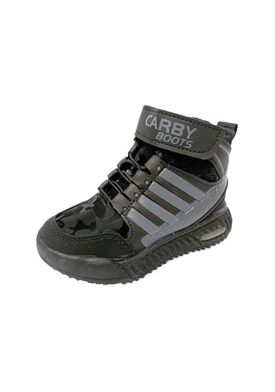 Carby 2021-b Bebe Sneakers Bot Siyah Füme Siyah